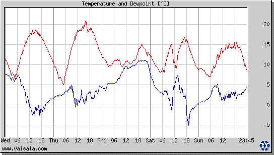 Temperature and Dewpoint