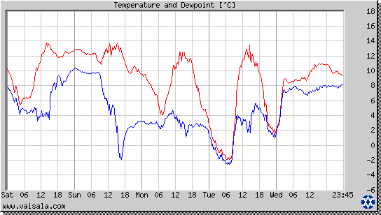 Temperature and Dewpoint