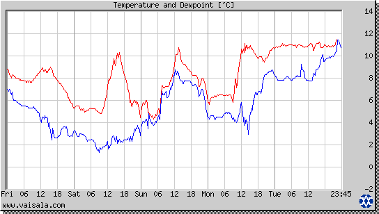 Temperature and Dewpoint