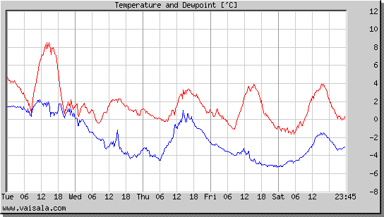 Temperature and Dewpoint